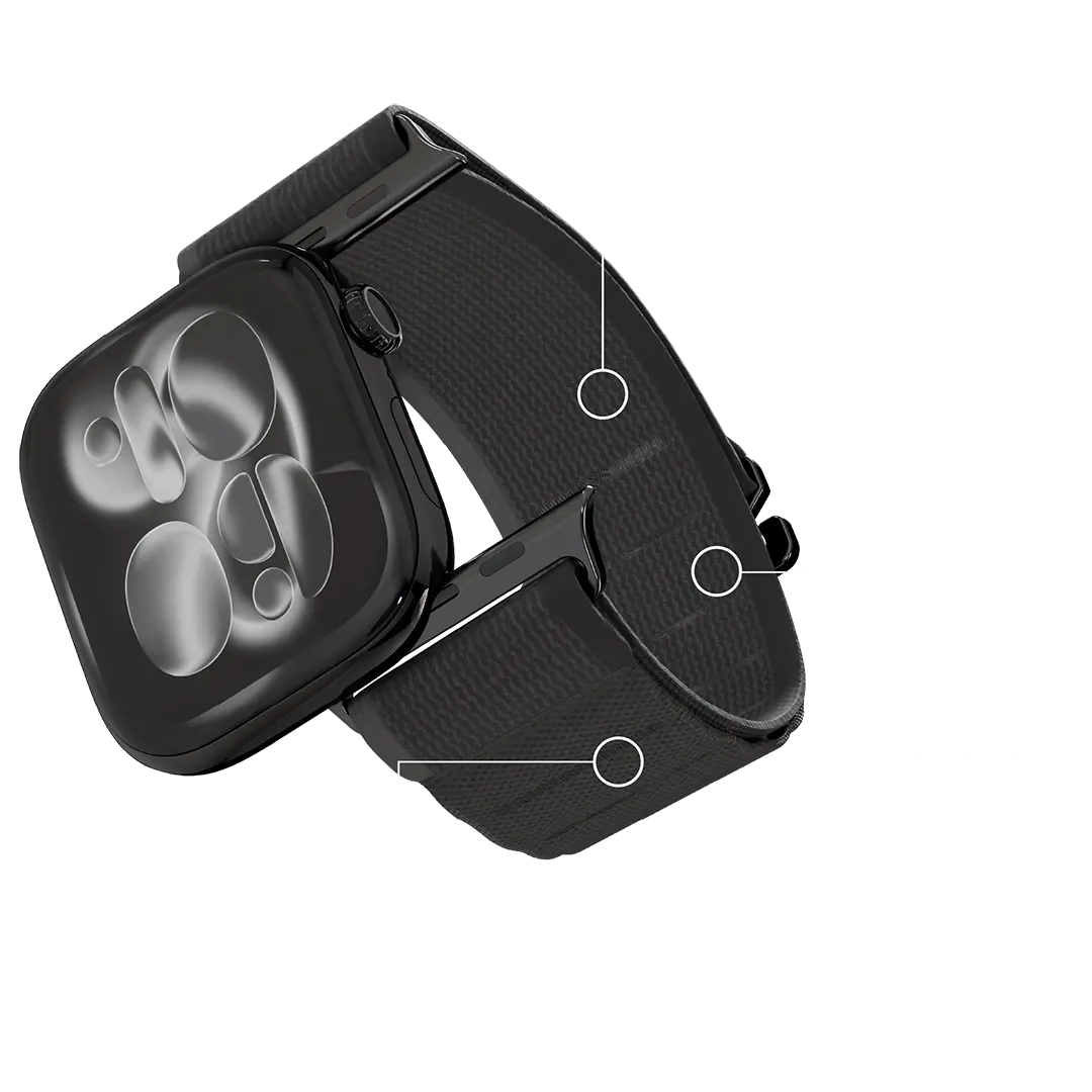 Levelo Malo Nylon Watch Strap