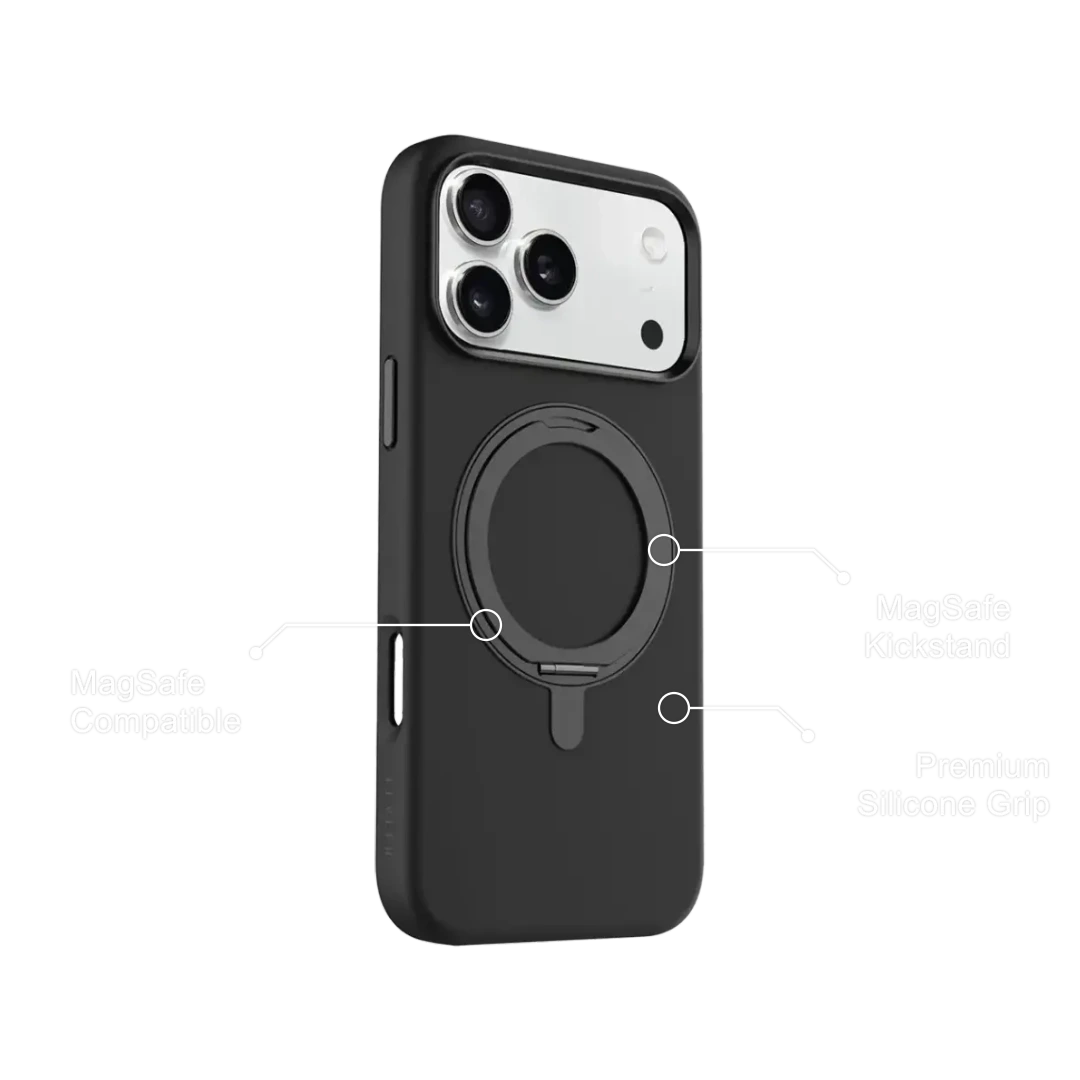 Levelo Iris Pro MagSafe Liquid Silicone Case for iPhone 17 Pro/Pro Max