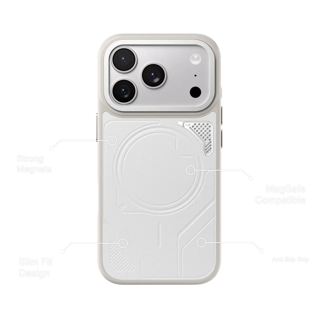 Levelo Opal MagSafe Leather Case for iPhone 18/17 Pro / Pro Max Levelo Opal MagSafe Leather Case for iPhone 18/17 Pro / Pro Max