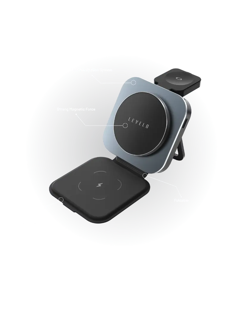 TrioFlow 3 In 1 Wireless Charger