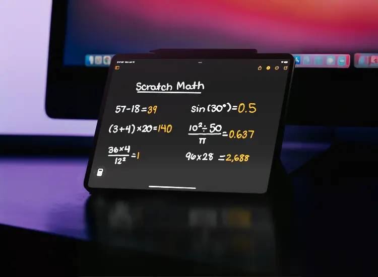 iPad Pro 2024 Calculator ipad pro calculator