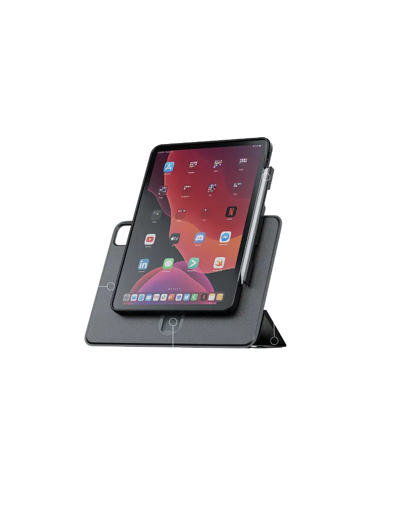 Levelo Converge Detachable Case For iPad Converge Detachable Case For iPad
