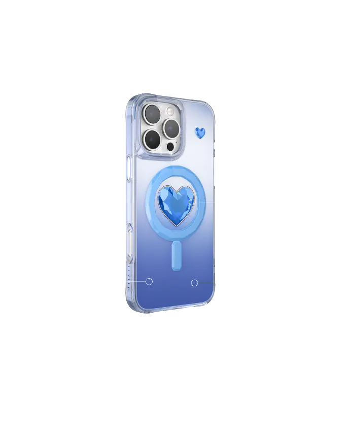 levelo Hearts MagSafe Case For iPhone 16 Pro / Pro Max Hearts MagSafe Case For iPhone 16 Pro / Pro Max