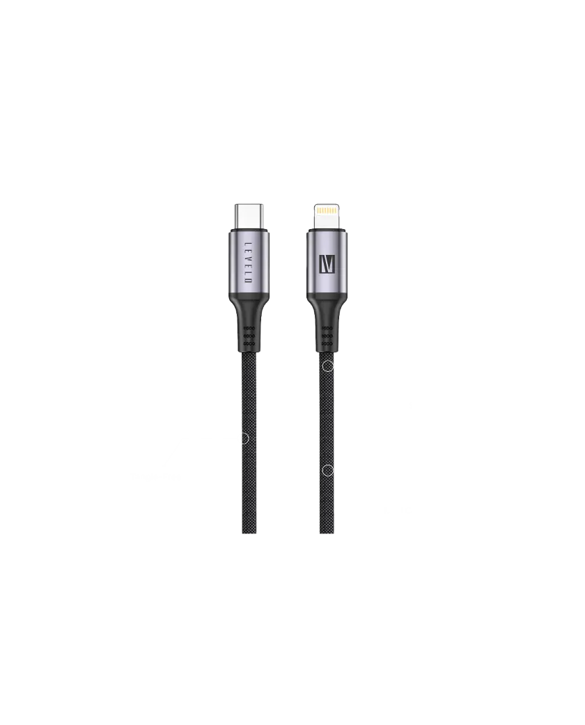 Levelo Otto USB C to Lightning 30W Leather Cable Otto USB C to Lightning 30W Leather Cable