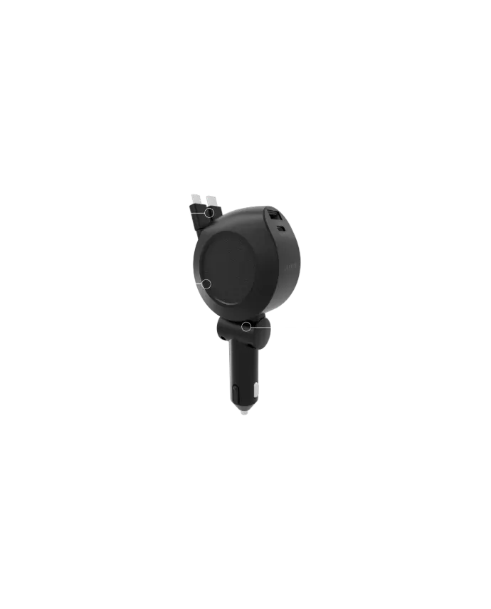 Levelo Orbis Leather Car Charger Orbis Leather Car Charger