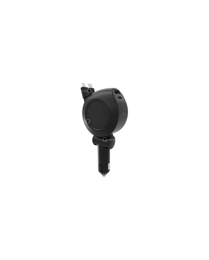 Levelo Orbis Leather Car Charger Orbis Leather Car Charger