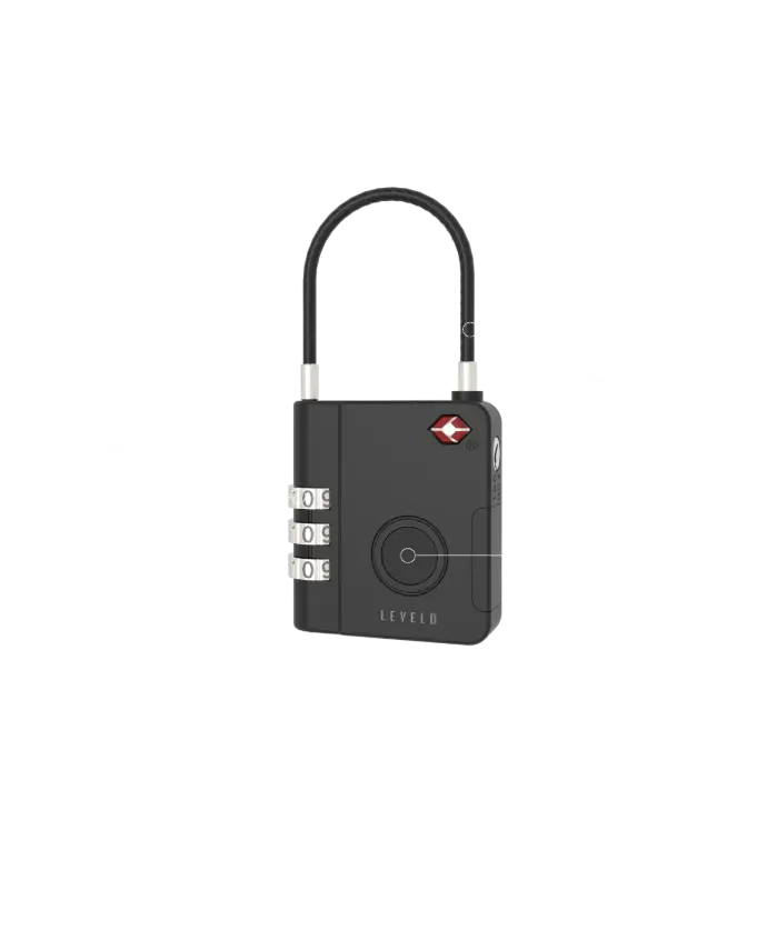 Levelo TabiLock TSA Luggage Lock - Black TabiLock TSA Luggage Lock - Black
