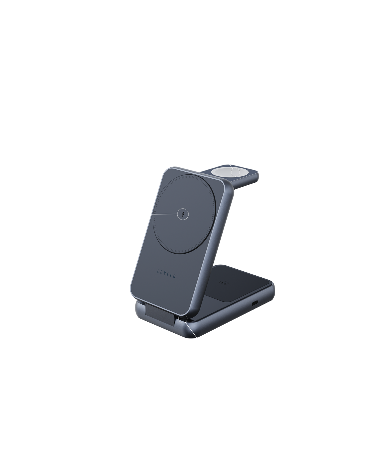 Levelo Aeris 3 in 1 Foldable Wireless Charger Aeris 3 in 1 Foldable Wireless Charger