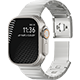 alt="metal strap fitted on smartwatch"