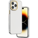 alt="clear iPhone case with metal camera ring"