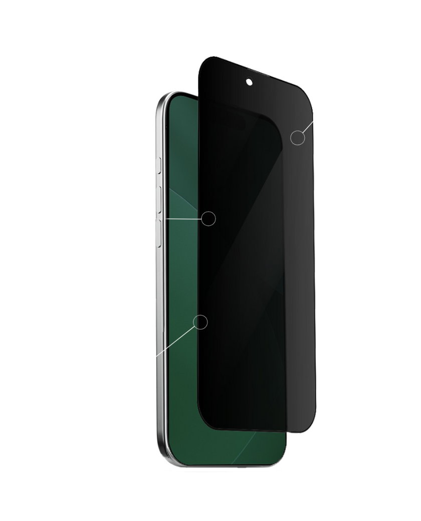 ArmorX 3D 9H Screen Protector for iPhone 17 & Pro - Privacy