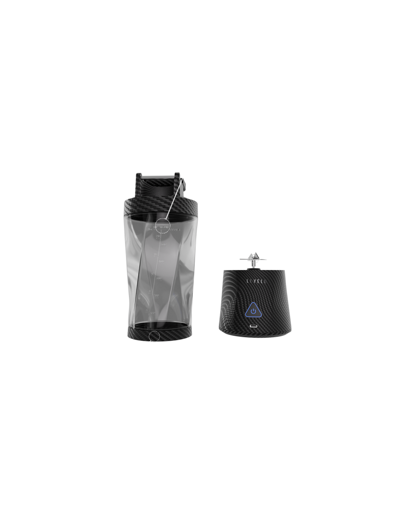 Portable Carbon Fiber Blender Aeroflex - Smoky Transparent