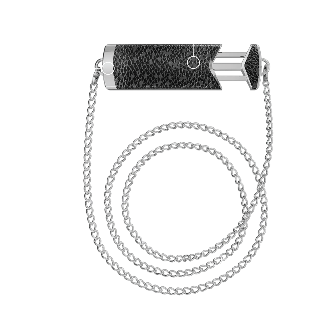 Levelo Lana Crossbody Chain Back Clip Phone Holder Levelo Lana Crossbody Chain Back Clip Phone Holder