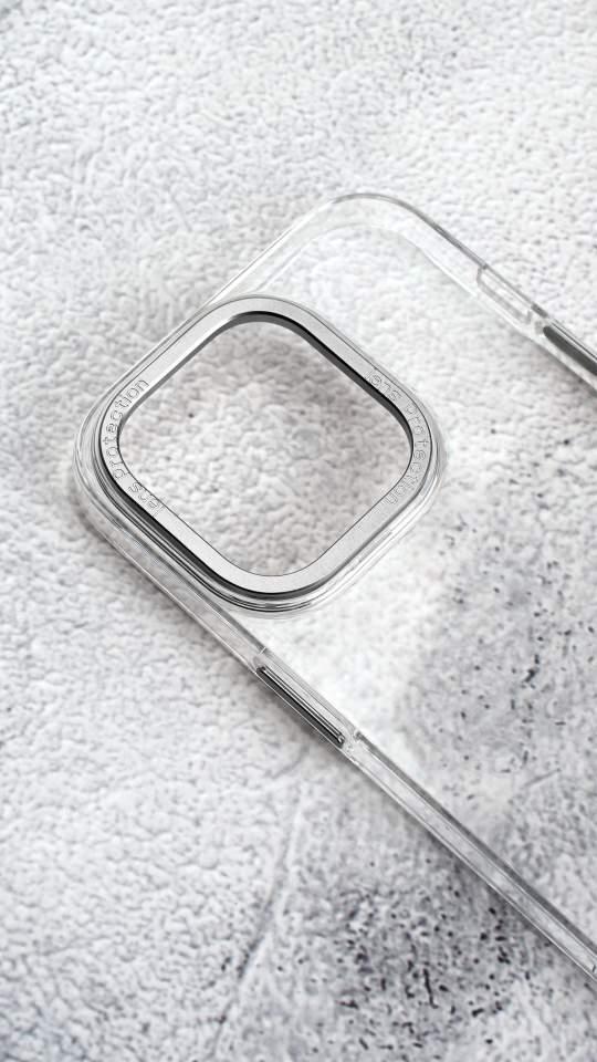Sensa Clear Back Case alt="Sensa Clear Back Case Silver Color"