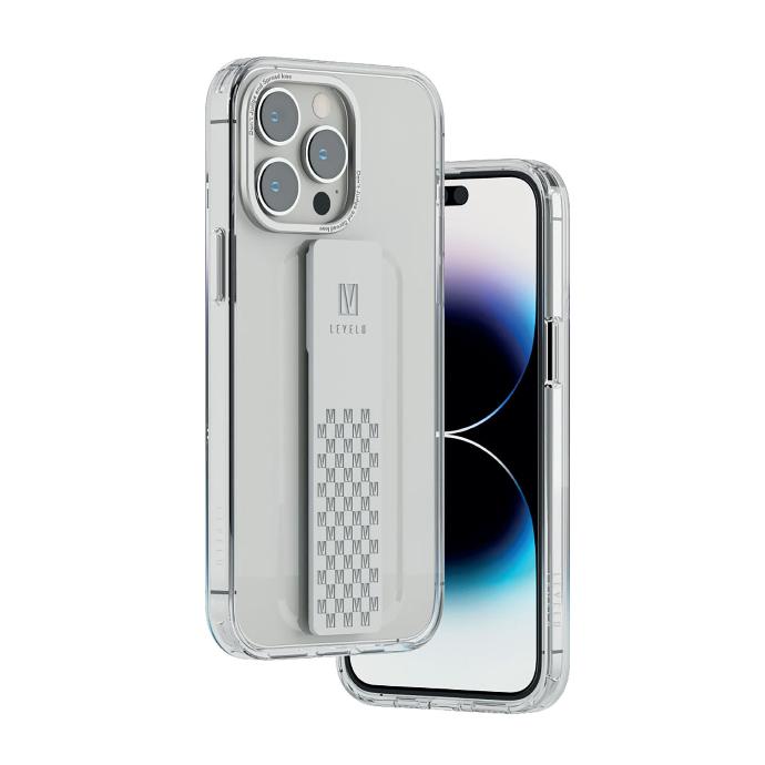 alt="clear case with silicone grip"