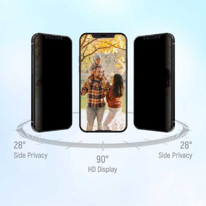 alt="high privacy iphone screen protector"
