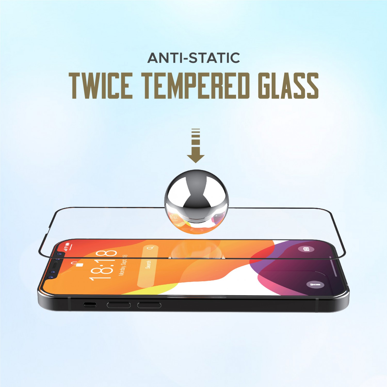 alt="twice tempered screen protector glass"