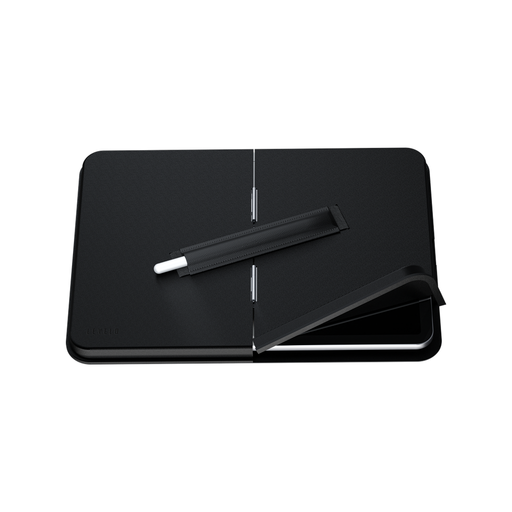 Levelo Omni 4 In 1 Case With Built-In Hand-Grip - Black