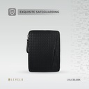 Levelo Cristallo Booktype Laptop Sleeve - Black