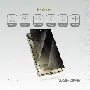 Levelo 2.5D Silk Print High Silicon Aluminum Glass AR Screen Protector for S25 Ultra