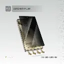 Levelo 2.5D Silk Print High Silicon Aluminum Glass AR Screen Protector for S25 Ultra