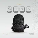 Levelo Urban Sling Bag - Black