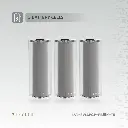 Levelo SwapCell PRO 15000mAh Powerbank With Accessories - Transparent