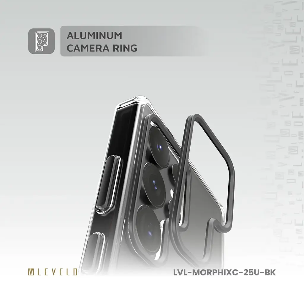 Levelo Morphix Clara Grip Case for Samsung S25 Ultra
