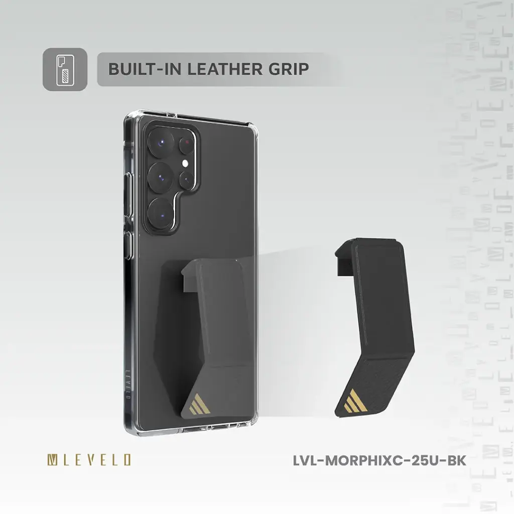 Levelo Morphix Clara Grip Case for Samsung S25 Ultra