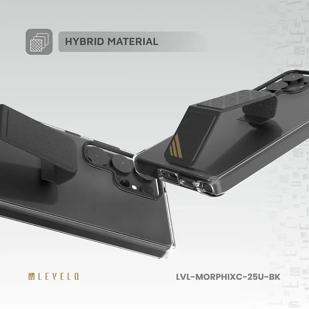 Levelo Morphix Clara Grip Case for Samsung S25 Ultra