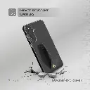 Levelo Morphix Clara Grip Case for Samsung s25 Plus - Black