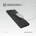 Levelo OX Carbon Case for Samsung S25 Ultra - Black