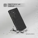 Levelo OX Carbon Case for Samsung S25 Ultra - Black