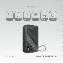 Levelo AirLink 10000mAh MagSafe Power Bank - Black