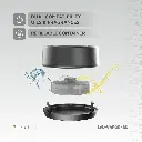 Levelo 400mAh Vapor Car Aroma Diffuser - Black