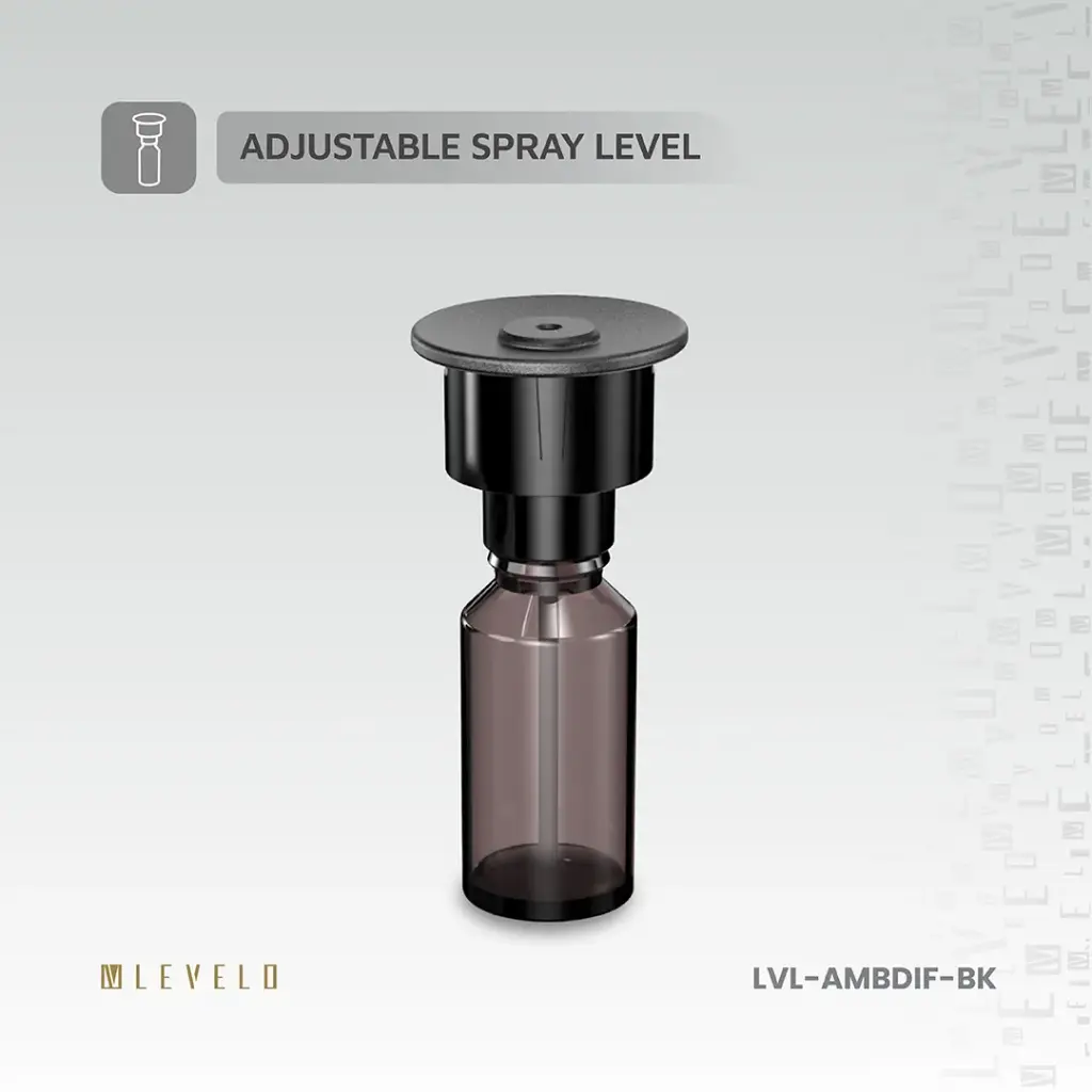 Levelo 2000mAh Ambiance Car Aroma Diffuser - Black
