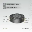 Levelo 2000mAh Ambiance Car Aroma Diffuser - Black