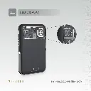 Levelo Osaka Portable 10000mAh Power Bank -  Dark Grey