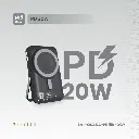 Levelo Osaka Portable 10000mAh Power Bank -  Dark Grey