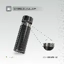 Levelo AeroFiber 350ML Carbon Fiber Bottle - Black