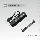 Levelo Nova Pro 5000mAh Power Bank with Flashlight - Black