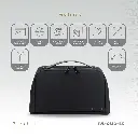 Levelo Oslo Pouch & Toiletry Bag - Black