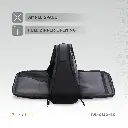 Levelo Oslo Pouch & Toiletry Bag - Black