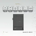 Levelo Onyx Portable 5000mAh 3 in 1 Cardholder Power Bank - Black