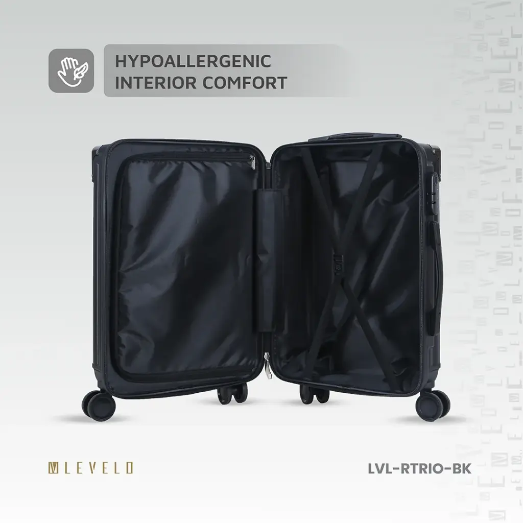 Levelo RoamTrio ABS 3 Set Luggage