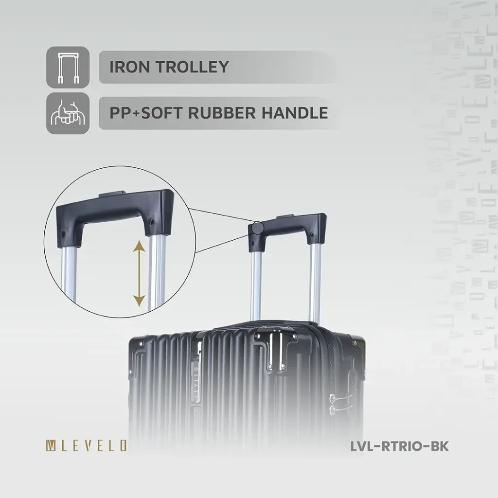 Levelo RoamTrio ABS 3 Set Luggage