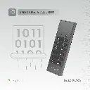 Levelo Lockvault Digital 128GB Encrypted USB Flash Drive - Gray