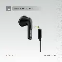 Levelo 2 in 1 TWS Wired Earphones Soundflex - Black
