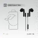 Levelo 2 in 1 TWS Wired Earphones Soundflex - Black