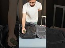 Levelo Aeropact Vacuum Travel Backpack - Black